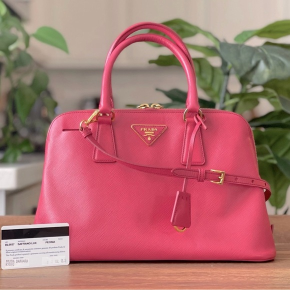 Prada Pink Leather bag - Picture 1 of 14